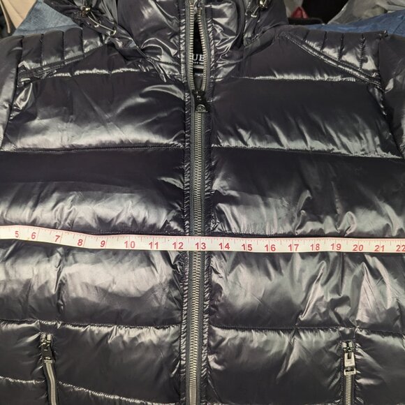 NEW Guess mens Mid-weight Puffer Jacket With Removable Hood Sz XL - Picture 6 of 6